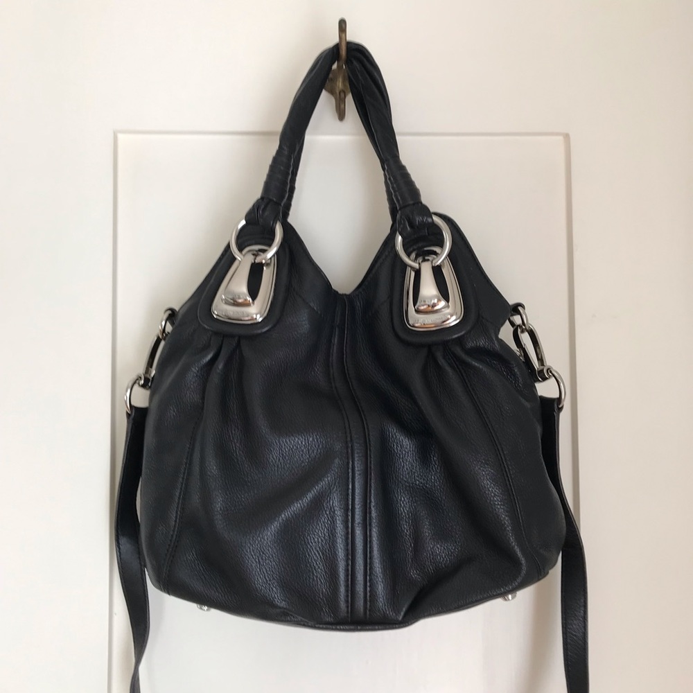 B MAKOWSKY Black Leather Handbag - Picture 5 of 16